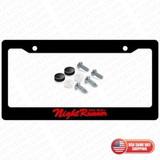 Night Runner Car License Plate Frame Tag Cover Jdm Euro Low Vtec Funny Night Runner Car License Plate Frame Tag Cover Jdm Euro Low Vtec Funny