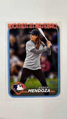 Jessica Mendoza 2024 Topps Series 2 Women in Baseball #WIB-2 ESPN Analyst