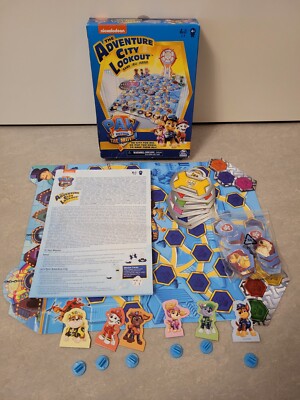 Spin Master: The Adventure City Lookout Game Paw Patrol The Movie komplett 