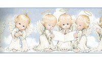 White Baby Angels Wallpaper Border (15 Feet Long By 6 Inch High) 03261 Ff White Baby Angels Wallpaper Border (15 Feet Long By 6 Inch High) 03261 Ff