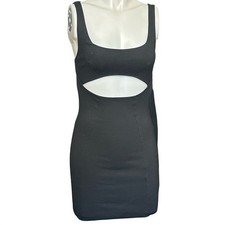 Scandalous Black Cut Out Dress