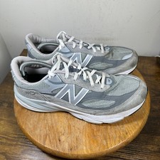 New Balance 990v6 Made in USA Mens 11 4E Extra Wide Grey Running Shoes M990GL6