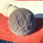 Dug Civil War 💥 🇺🇸 💣 Beautiful Eagle I Coat Button Infantry