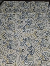 Pottery Barn Jessie Standard Sham Blue Green Gray Floral EUC