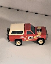Hot Wheels Bronco 4- Wheeler/ Goodyear W/ White Rims/ White Top