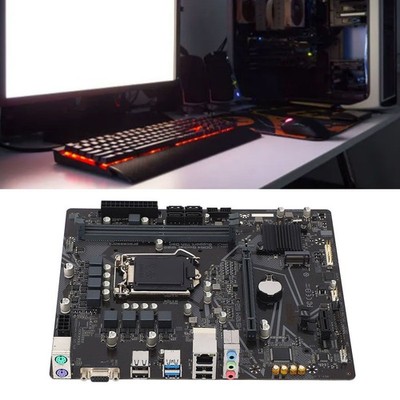 H510M-S2 Computer Motherboard M ATX 2xDDR4 DIMM Slot For LGA 1200 Support 2 FEPY