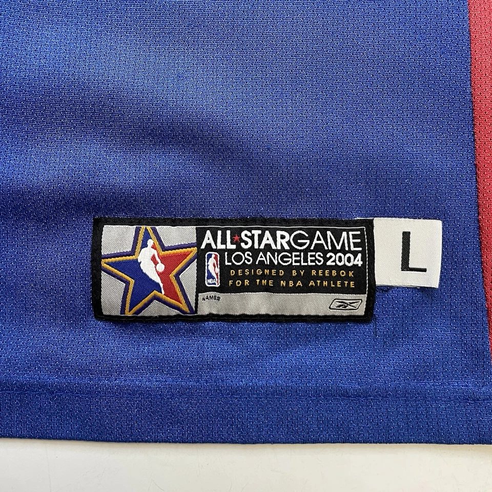 Camiseta Reebok Vintage Jermaine O'Neal East All Stars Tamanho Grande NBA - Imagem 3 de 4