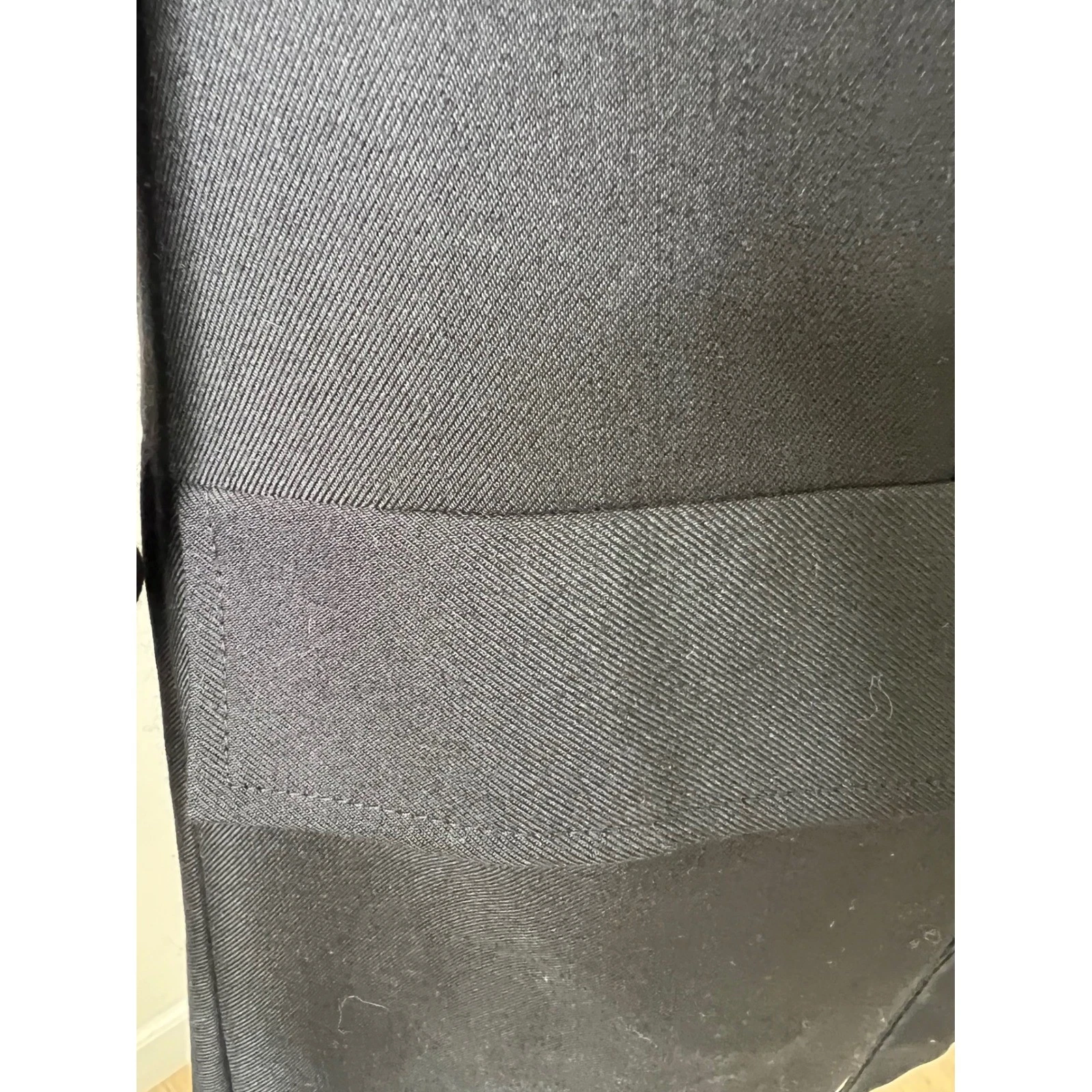 Wah Maker True West Outfitters Mens Black Wool Blend Frock Coat Size 40 USA Made image 6