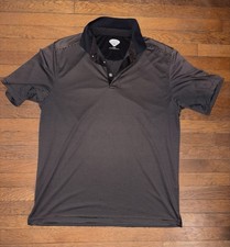 Callaway Men  s Large Golf Polo Shirt Striped Opti-Dri Performance Short Sleeve