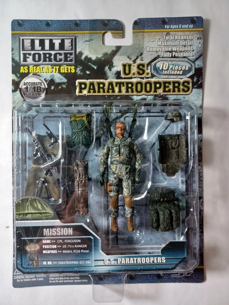 Blue Box Military & Adventure 1:18 Elite Force Action Figures for