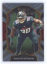 2020 Panini Select #95 Marlon Davidson