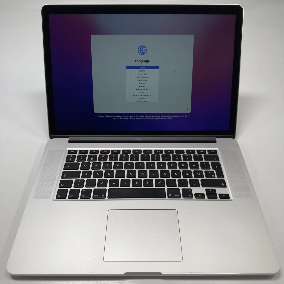 MacBook Pro 15\"　2015　i7　16GB　251GB　美品です！ MacBook Pro Retina 15-inch (2015) - Core i7 - 16GB - SSD 256GB