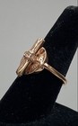 Marco Jacobs Rose Gold Tones Toggle Ring 9.05 g — photo 2