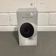 Google Nest Cam Indoor 2K Wired, 3rd Gen Security Camera- White