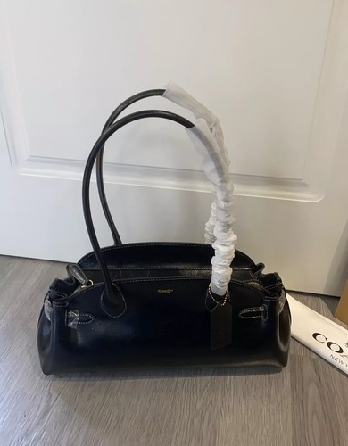 COACH Empire Carryall Bag 34 Shoulder Bag Black CAM03 Outlet NEW