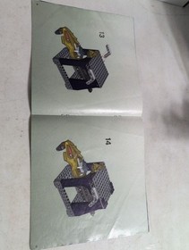 VINTAGE 2005 LEGO BIONICLE VISORAK BATTLE RAM 8757 INSTRUCTION BOOKLET ONLY