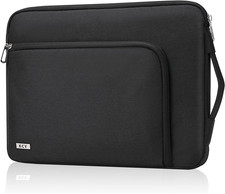 Laptop Sleeve Case 15.6 Inch, Slim Waterproof Computer Cover Bag Compatible