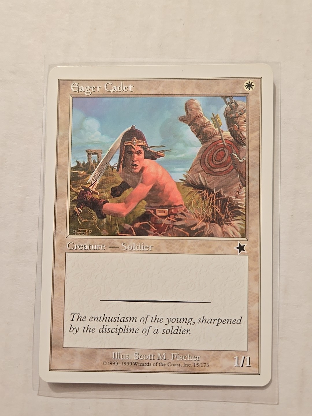 Eager Cadet - Starter 1999 - LP - Common - Creature - MTG