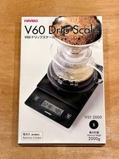 Hario V60 Drip Scale Coffee Scale Timer Black...