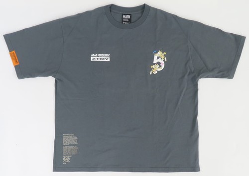 ずっと真夜中でいいのに。 A2Z ZTMY PAINT TEE Charcoal L Size T-shirt Japan