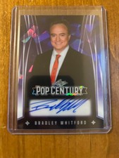 POP CENTURY BRADLEY WHITFORD AUTHENTIC AUTOGRAPH CARD 3/5