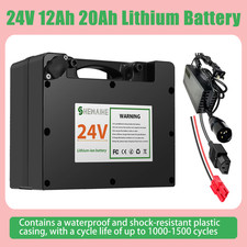 24V 20Ah Wheelchair Battery 24Volt 12Ah Wheelchair Lithium Battery with 30A BMS