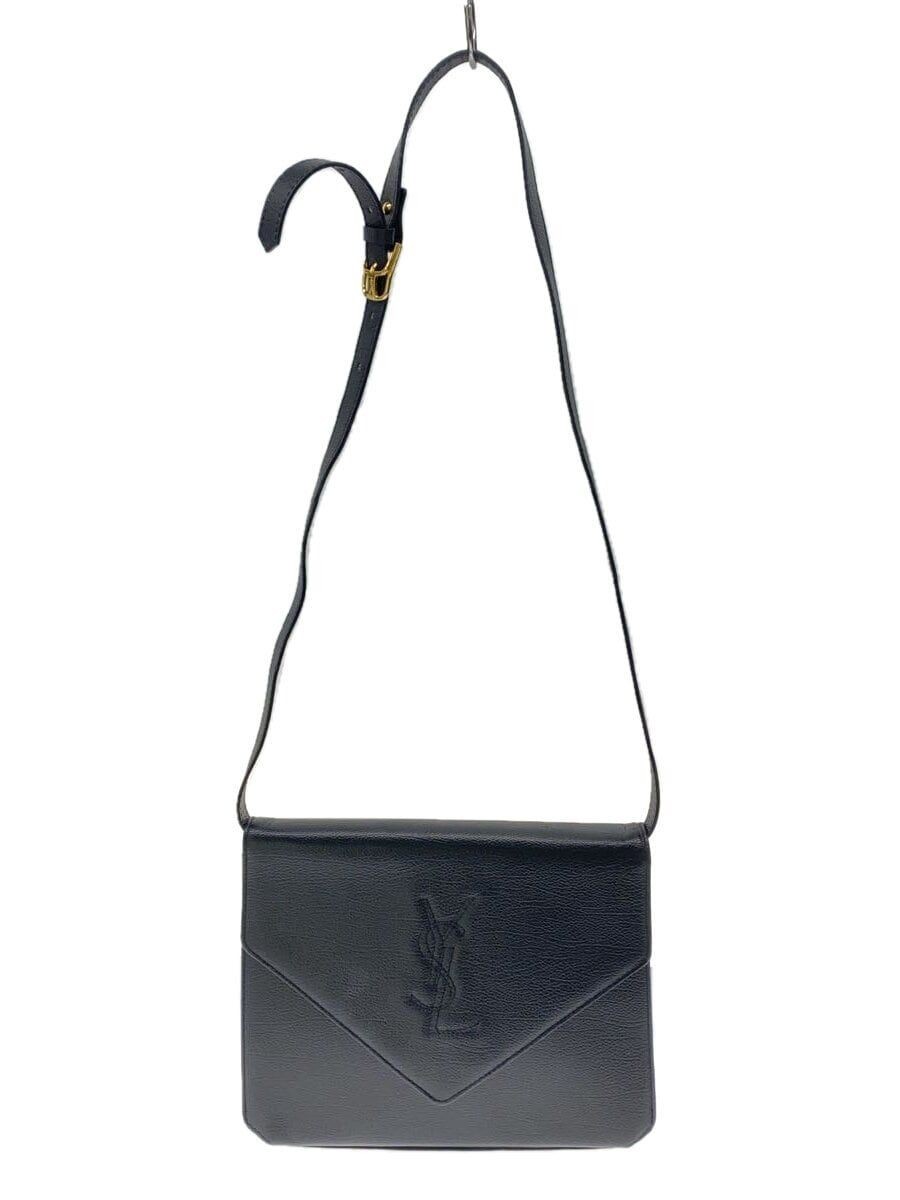 Borsa a tracolla YVES SAINT LAURENT logo Cassandra nera usata