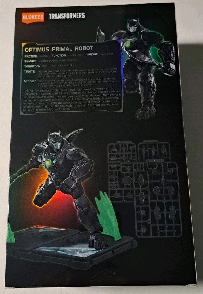 Blokees Transformers Model Kits: Classic Class - Optimus Primal Robot - Image 2 of 2
