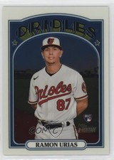 2021 Topps Heritage High Number Chrome 157/999 Ramon Urias #692 5i2