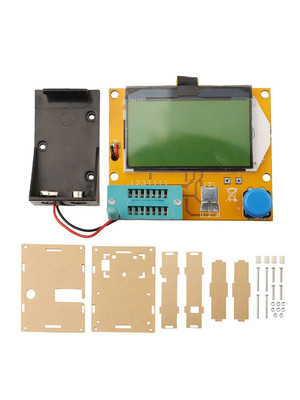 Transistortester LCRT4 mit LCD-Display zur genauen Bauteilprüfung