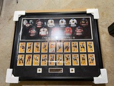 Chicago Blackhawks 1964 Framed commemorative Parkys Tall Boys Hockey Cards