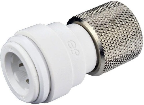 3/8" Compression Female Connector, Push-to-Connect Plumbing Fitting 3 Pack