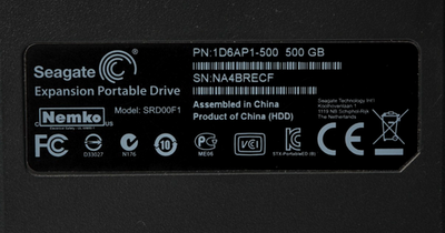 Seagate Srd00f1 Expansion Portable External Hard Drive 500gb for