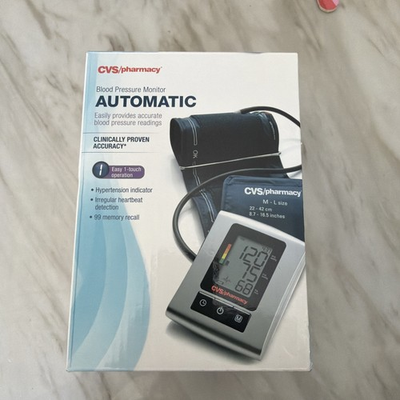 #ad CVS Health Wrist Blood Pressure Monitor Universal digital automatic tester cuff $16.99