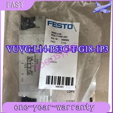 1PCS NEW FESTO Solenoid Valve VUVG-L14-P53C-T-G18-1P3（566501）Fast Ship ###