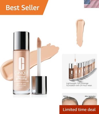 Fragrance-Free Full Coverage Liquid Foundation & Concealer - Very Fair Undertone