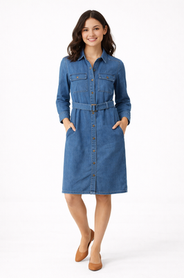 J.Crew Re-Imagined Denim Shirt Dress Sz 2 NWT Cotton Belted Button Front |  eBay