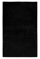 Badematte Laura Schwarz Bl 67X110 Cm Schwarz Badteppich Badvorleger