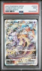 PSA 9 Mewtwo VStar GG44/GG70 Crown Zenith Alternate Art Pokemon Card FA 2023