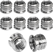1/4"-20 Female to 3/8"-16 Male Tripod Thread Adapter LUORNG 10PCS Standard Screw