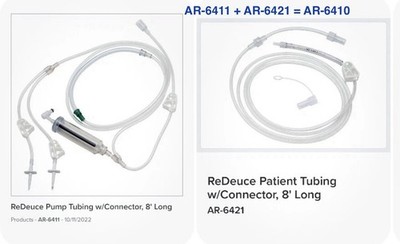 Arthrex Arthroscopy Pump Inflow Tubing AR-6410 (AR-6411+AR-6421