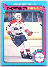 1979-80 O-Pee-Chee *C* Dennis Hextall Washington Capitals #392