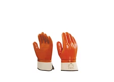 Ansell GL-23-193 Monkey Grip Winter PVC Gloves Cold Weather Large Size 10