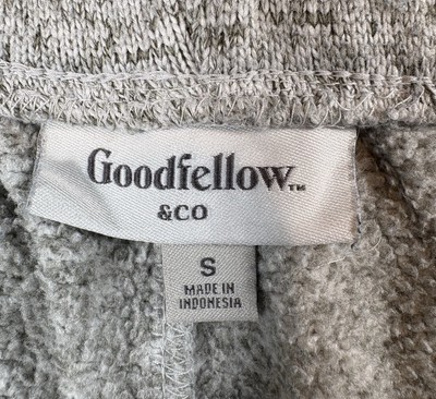 Pantaloni Jogger Conici Uomo Goodfellow & Co Grigio Antracite - Taglia L, Vita Regolare