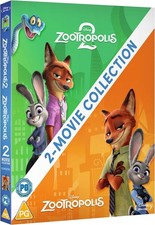 Zootopia 2016 Zootopia 2 2025 Two Movie Collection Set Blu-Ray BRAND NEW