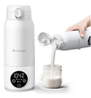 Portable Bottle Warmer for Travel (17 oz) White