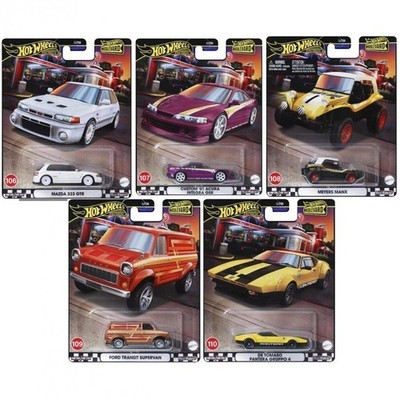 1:64 Hot Wheels Boulevard Series 2024 Car Culture Premium Pack 5 pcs. 979Y De To
