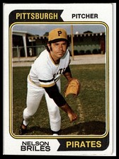 1974 Topps #123 Nelson Briles