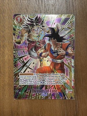 Dragon Ball Fusion World Threads of Fate Ultimate Battle Top 8 Promo FB08-024 NM