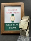 [Excellent] Vintage Seiko Dolce 7731-5160 Gold Quartz Men's Watch From JAPAN
